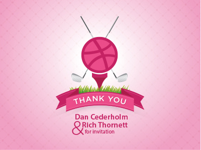 Dribbble Thanks debut dribbble dribbble debut giveaway invite thank you thanks