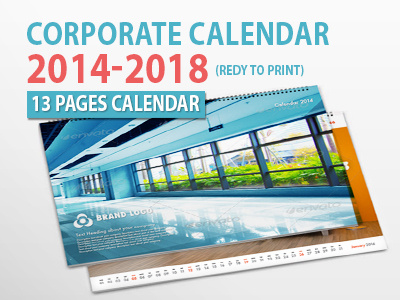 Corporate Calendar busincess calendar calendar 2015 calendar 2016 calendar 2017 calendar 2018 calendar design corporate modren simple template