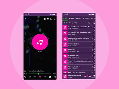 Music Player App