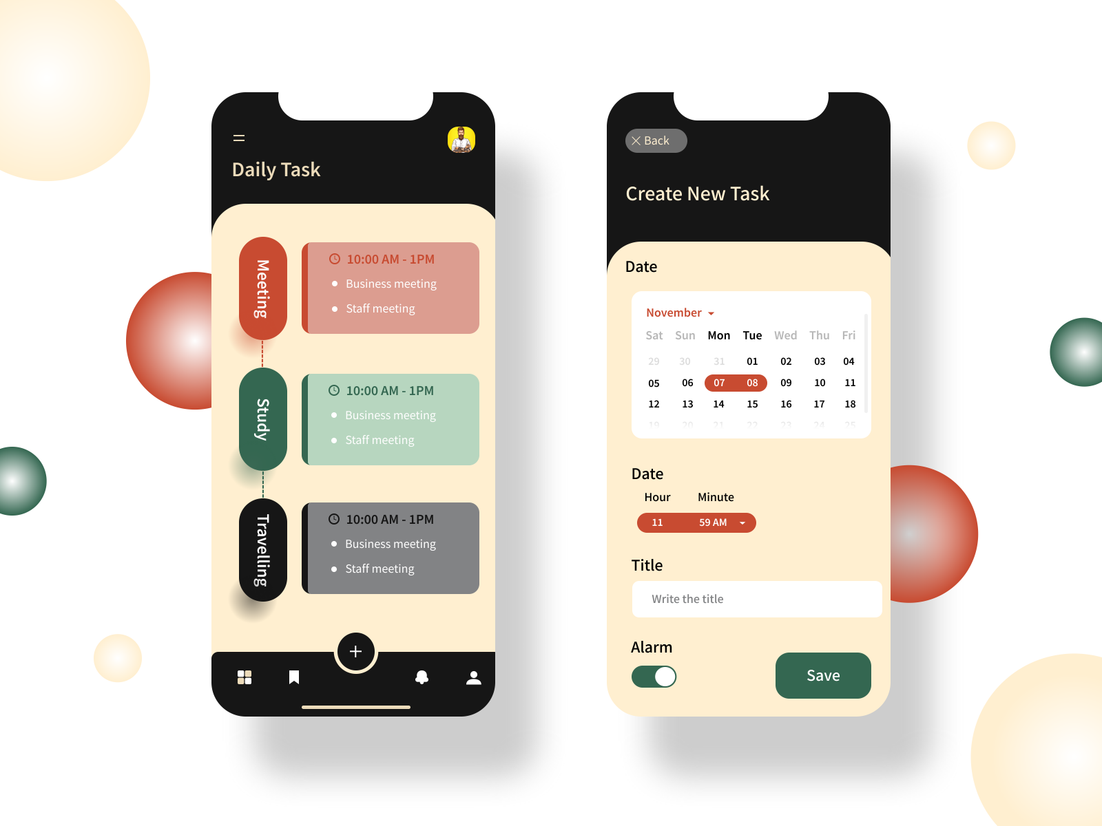 schedule-app-design-by-farhin-nazar-on-dribbble