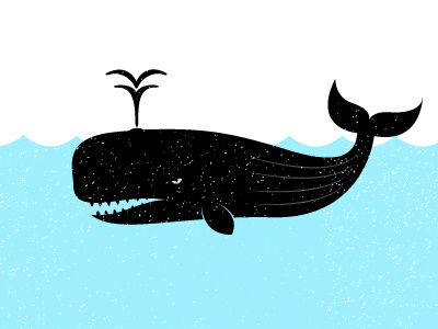 Minimal 29 animal color illustration minimal minimalist minimals texture vector whale yearofminimals