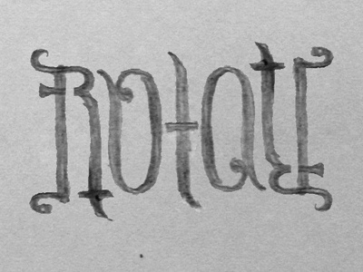 Ambigram - Work In Progress