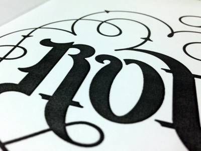 Ambigram - Work In Progress 3.0