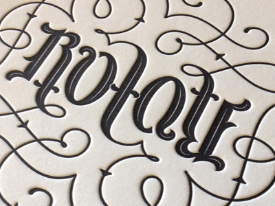 Rotate: An Ambigram Workshop