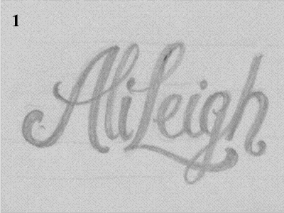 Logo development (GIF) animated gif hand lettering identity lettering logo logomark mark pencil photography sketch typography