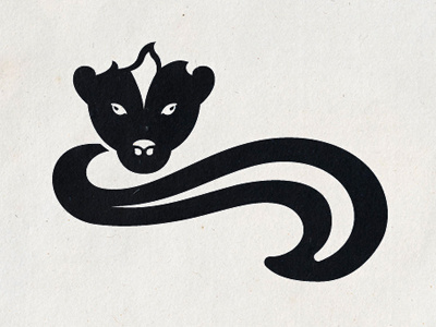Minimal 153 illustration vector animal minimal minimals yearofminimals texture skunk pepe le pew