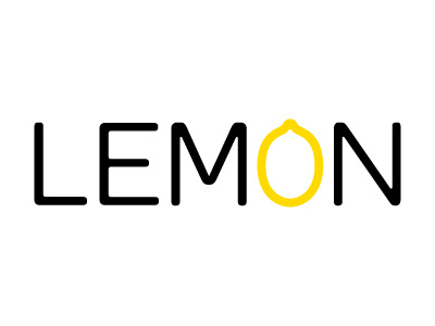 Lemon // Typographic Play concept design fun lemon lettering play typographic typography