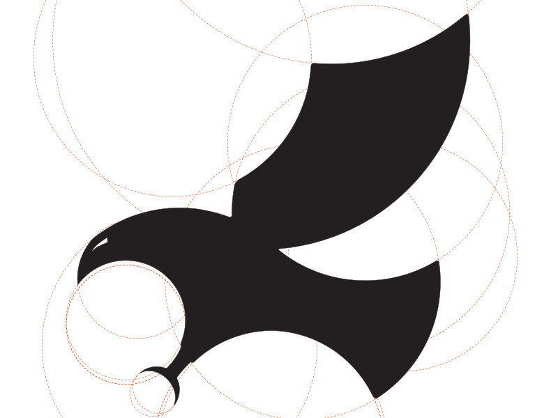 Minimal 180 illustration vector logo animal minimal minimalist yearofminimals minimals mark symbol geometry eagle