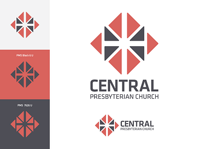Central Presbyterian Church Rebrand brand church design identity logo logomark mark rebrand symbol