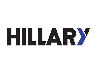 Hillary in 2016? brand branding campaign identity logo logotype mark politics type typography
