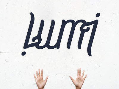 Lumi Ambigram ambigram hand lettering lettering lumi type typography