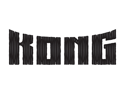 Kong: Skull Island / Progress Shot 1 hand lettering lettering movie type typography