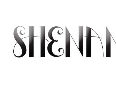 Shenanigans design hand lettering identity lettermark logo logotype shenanigans typography
