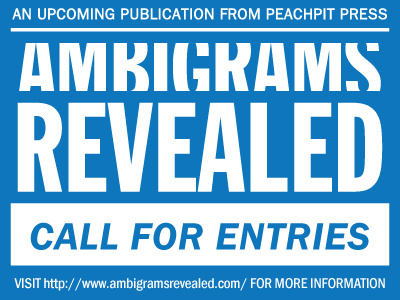 Call For Entries: Ambigrams Revealed