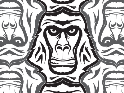 Gorilla/Primate Tessellation