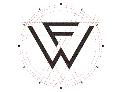 WIP - Brand Marks brand construction design font icon logo logomark mark typography work in progress