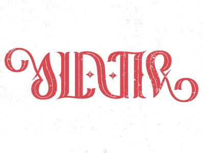 Ambigrams for Dribbblers // 1
