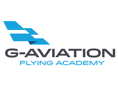 G-Aviation Logo airplane flag idlewild logo plane runway sky tail