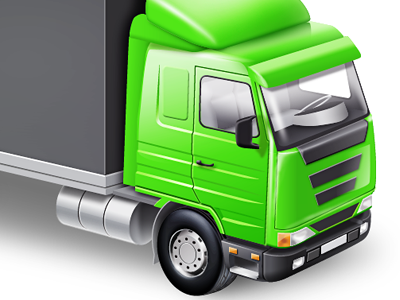 Truck green truck