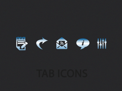 Tab Icons icon tab