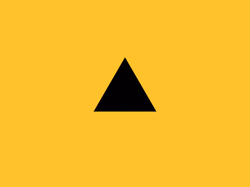 Equilateral Triangle Infinite Animation by Erkan YILDIZ on Dribbble
