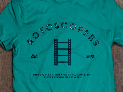 Rotoscopers T-shirt Design