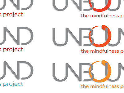 Unbound: The Mindfulness Project - Color/Layout Comps