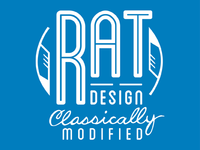 Logo Take II design logo rat