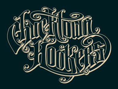 Chucktown Final chucktown free hand typography
