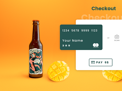 Checkout some fresh beer 002 beer cart checkout daily dailyui design