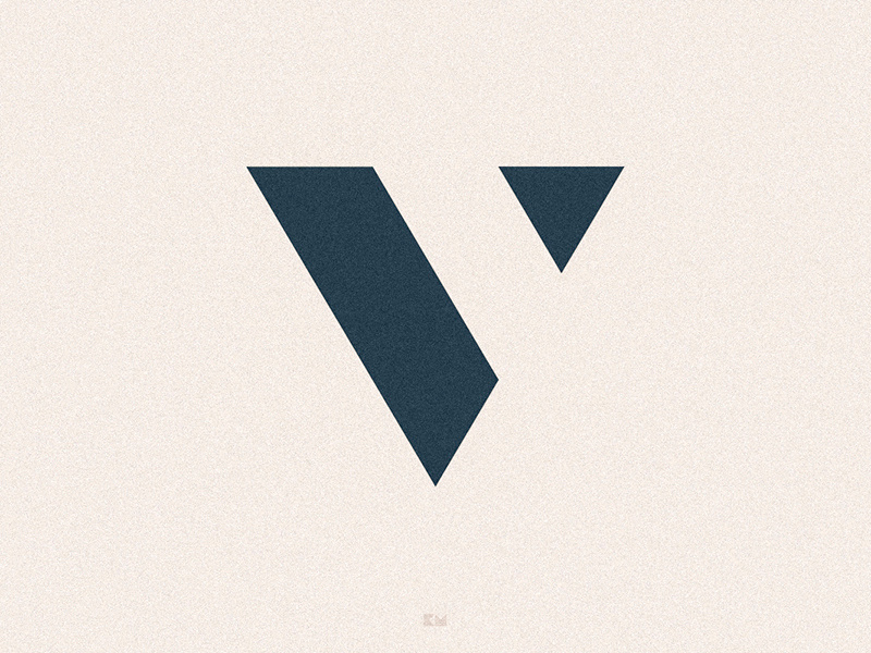 Letter "V" by Kareem Magdi on Dribbble