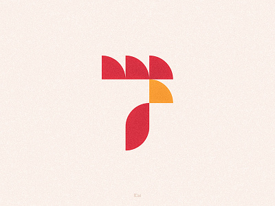 Rooster brand branding identity logo mark minimal rooster symbol