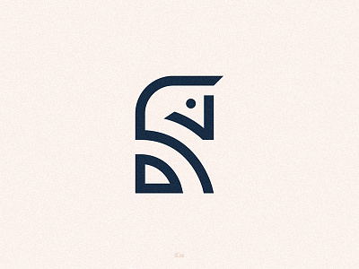 Knight brand branding chess identity line logo mark minimal symbol