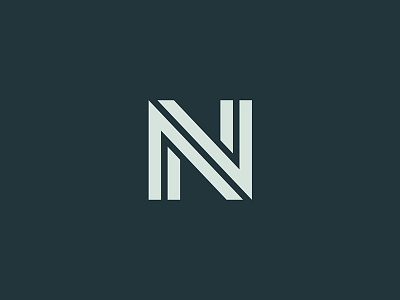 N brand branding form identity letter logo mark monogram symbol