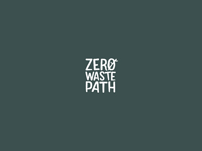 Zero Waste Path Brand Identity Logo Design