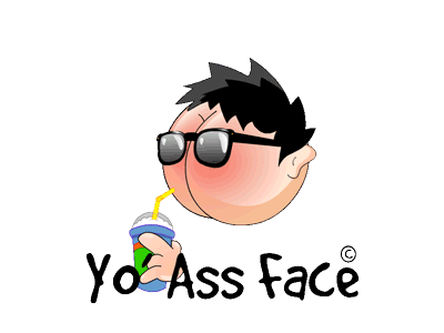 AssFace drinking ass assface demirtshyan emoji face fire zack
