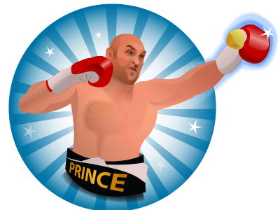 Tyson Fury sticker