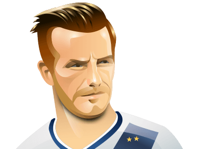 David Backham sticker adobe backham celebrity david demirtshyan emoji football illustrator sticker zack