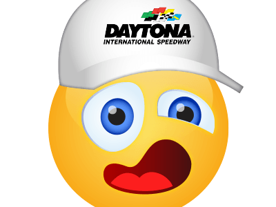Smiley Face, Daytona 500 demirtshyan emoji face nascar smiley yellow zack