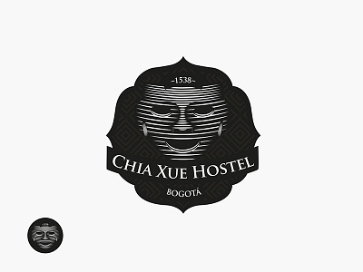 Chia Xue Hostel backpackers bogota branding chia colombian hospitality hostel hotel legend logo mistic xue