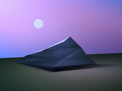 Rock abstract bogota design edges geometry gradient illustration minimalism rene rock sun