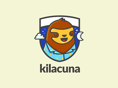 Kilacuna bogota brand branding colombia design logo oso pajama perezoso pijama pyjamas sloth