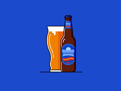 Favorite Lager adams beer blue boston bottle cerveza lager pint samuel us