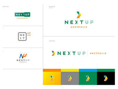 Branding Next Up Australia agency australia branding brisbane latinamerica logo melbourne next process progress studies up