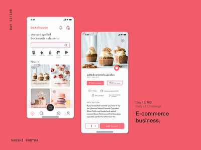 E-Commerce Business 012 app bakeryshop dailyu012 dailyui dailyui012 design ecommercebusiness ui ux