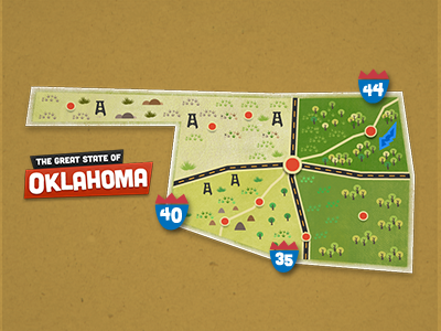 Oklahoma Map Small map ok oklahoma