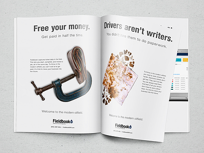Fieldbook ERP Ads ads fieldbook erp oilfield print ads