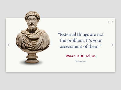Quote Card adobe xd card quote stoic ui ux