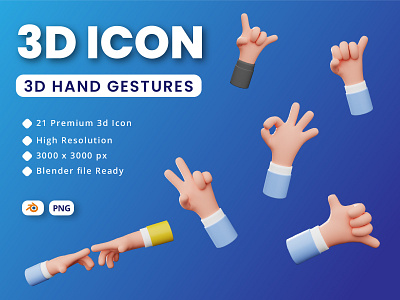 3d Hand Gestures 3d 3d illustration branding design fun graphic design hand illustration sign symbol ui ux