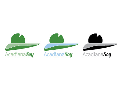 Acadiana Soy Logo (concept #1) concept landscape logo moon organic soy tide